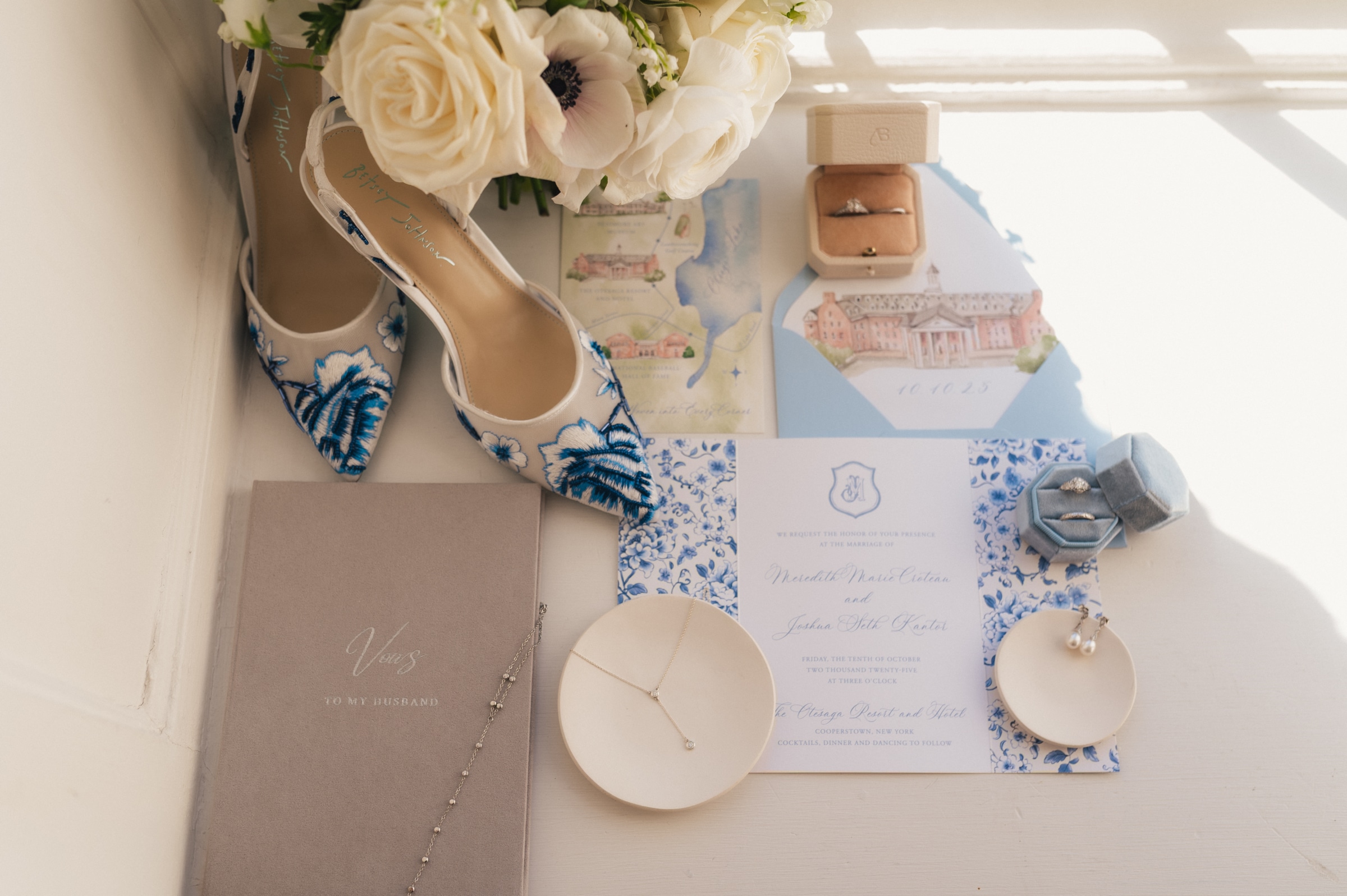 Finger Lakes Wedding, Upstate NY, Blue Wedding